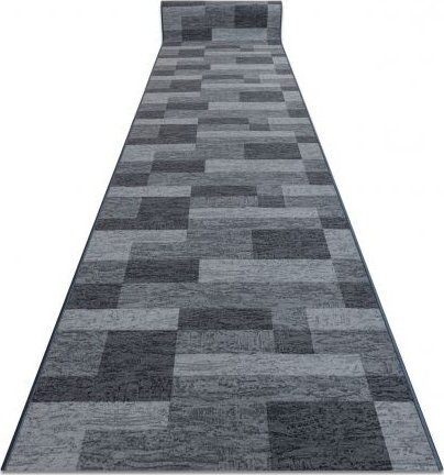 Dywany Łuszczów CHODNIK podgumowany ICONA szary 120cm, 120x130 cm