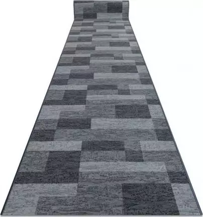 Dywany Łuszczów CHODNIK podgumowany ICONA szary 120cm, 120x130 cm