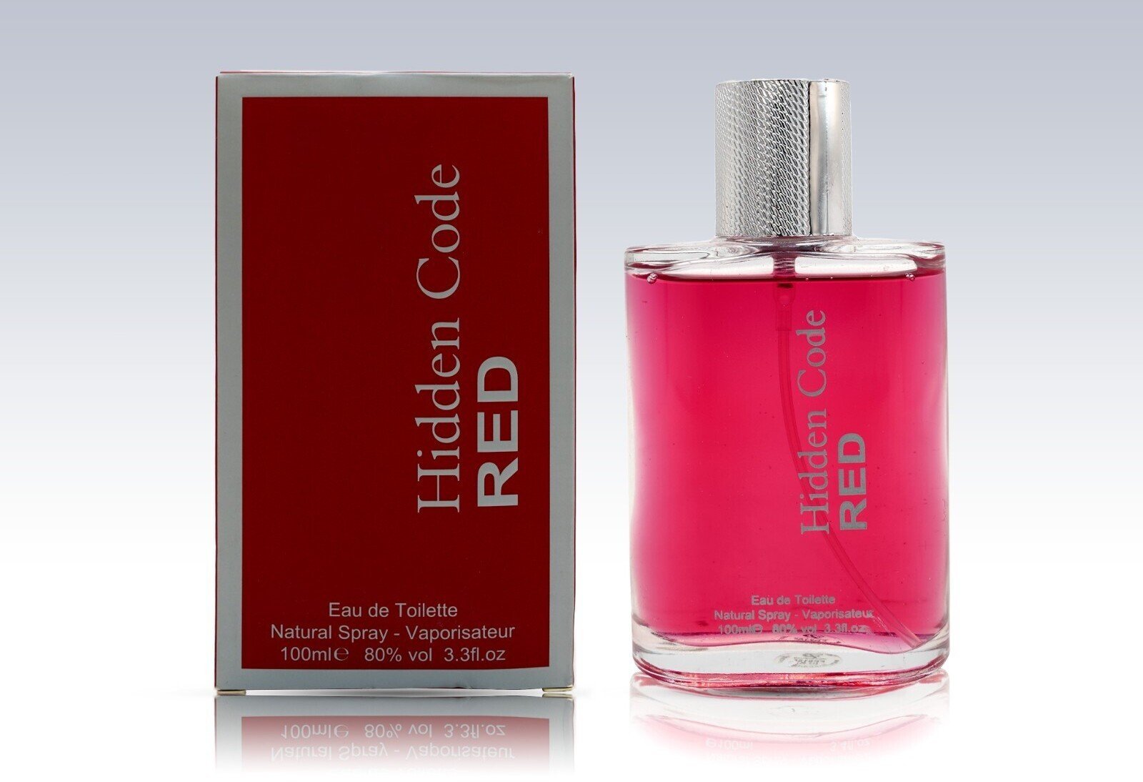 Set, Fine Perfumery, Hidden Code Red, Eau De Toilette, For Men, 100 ml For Men