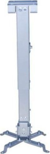 Uchwyt do projektorów TooQ Nachylny Uchwyt Sufitowy do Projektora TooQ PJ2012T 20kg 13 - 65 cm -15/+15 Srebro