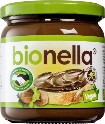 BIONELLA BIONELLA KREM ORZECHOWO-CZEKOLADOWY VEGAN BIO 400 g - BIONELLA