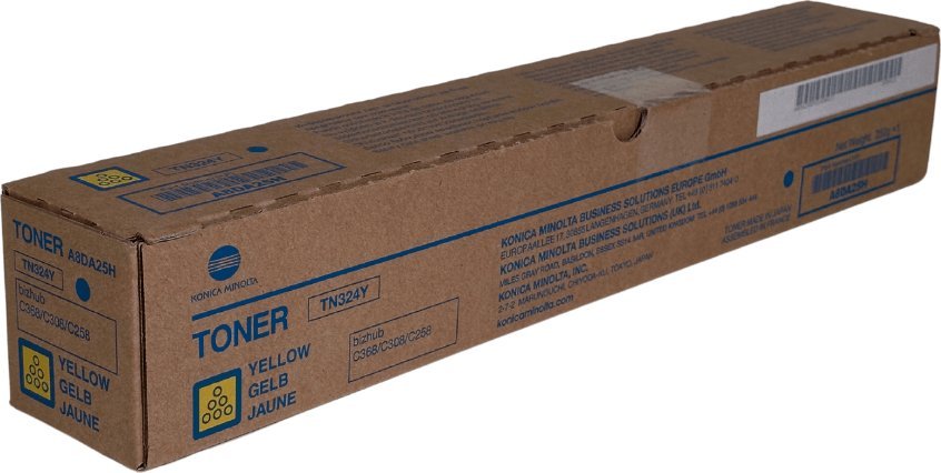 Toner Konica Minolta TN-324 A8DA25H 13 tys. Y Oryginał mały