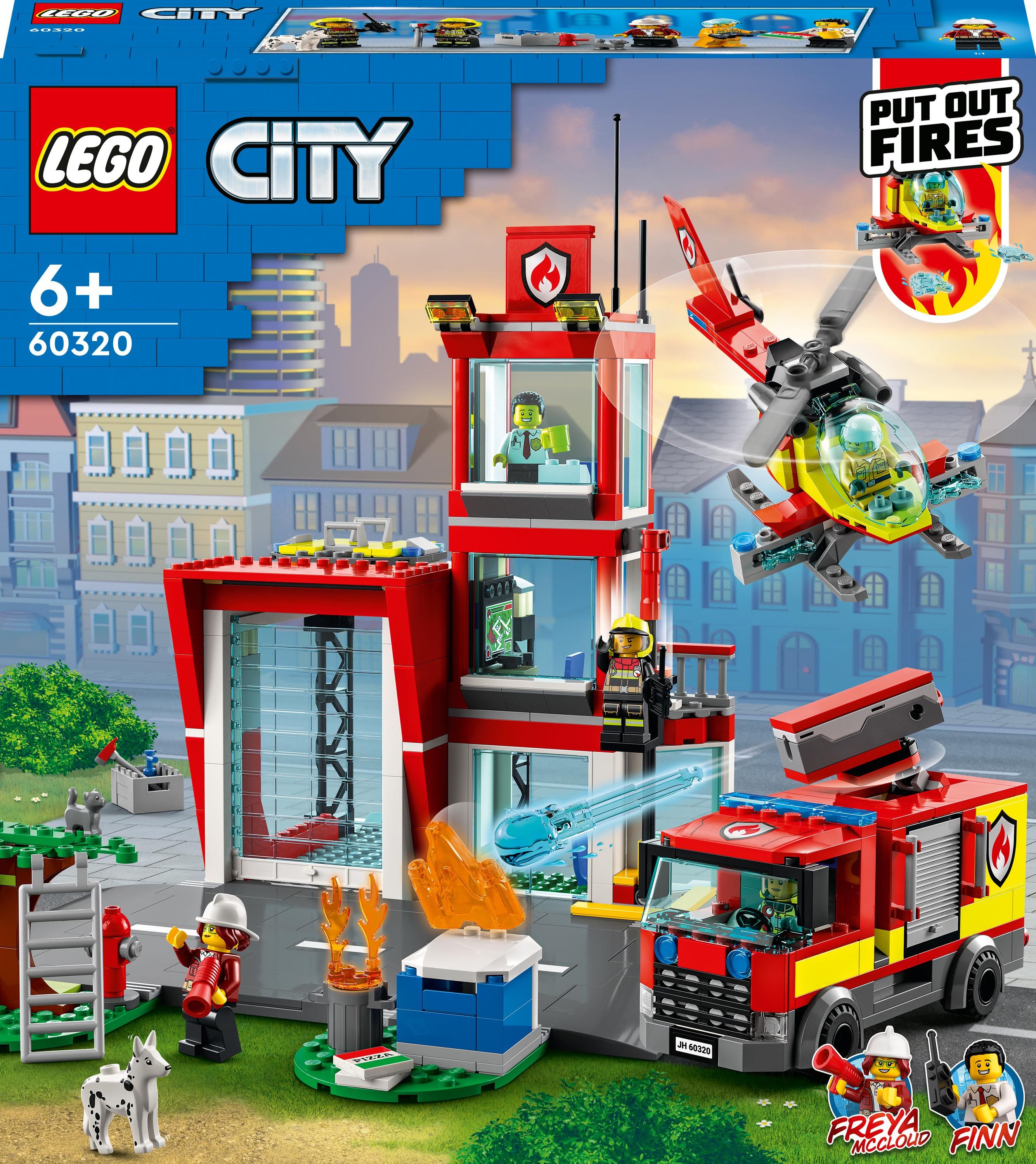 LEGO City Remiza strażacka (60320)