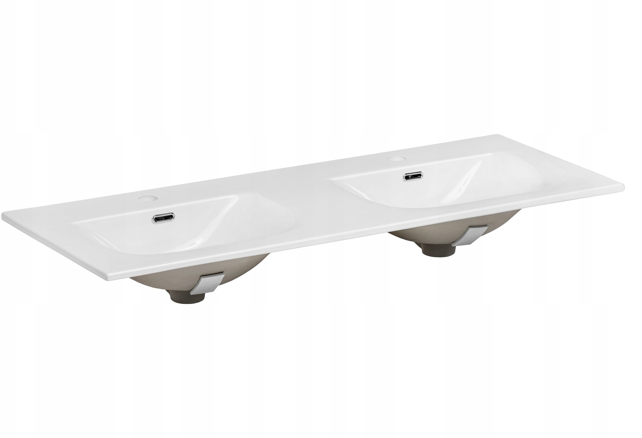 Umywalka meblowa dwukomorowa 120cm