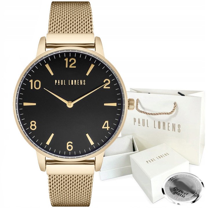 Zegarek damski Paul Lorens JASMIN-1D1 Z GRAWEREM