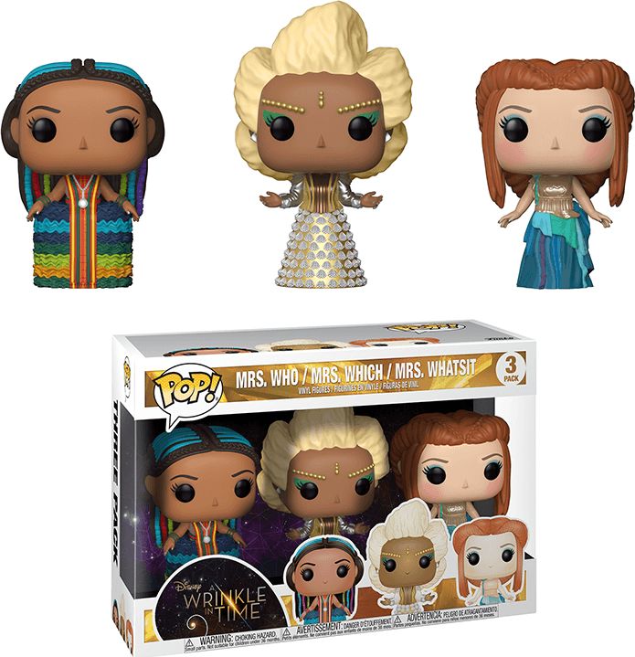 Figurka Funko Pop Funko POP! Wrinkle in Time Who Which Whatsit 3pak