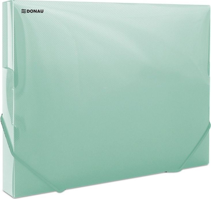 Donau TECZKA PRZESTRZENNA A4 3CM Z GUMKA ZIELONA 8545001PL-06