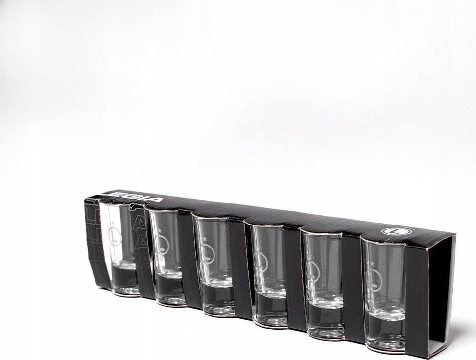 Legia Warszawa Legia Warszawa oryginalne kieliszki do wódki (L)