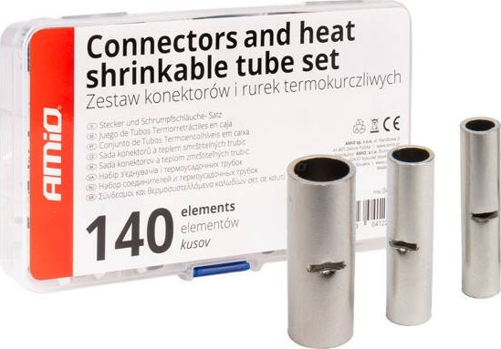 Zestaw zł?czek kablowych BN1.25 BN2 BN5.5 160 szt. konektory AMIO-04123
