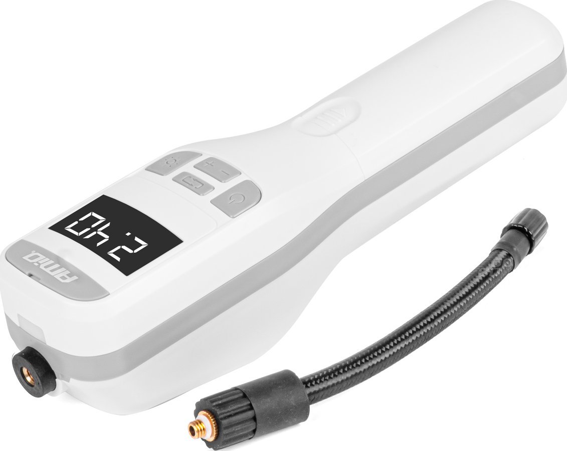 Kompresor samochodowy AMiO Kompresor samochodowy bezprzewodowy pompka elektryczna rowerowa 40w acomp-19 amio-03689