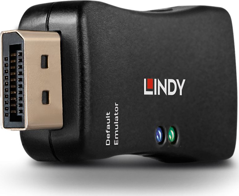 Adapter AV Lindy DisplayPort - DisplayPort czarny (32116)