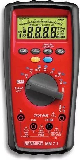 Benning Uniwersalny miernik cyfrowy MM 7-1 BENNING