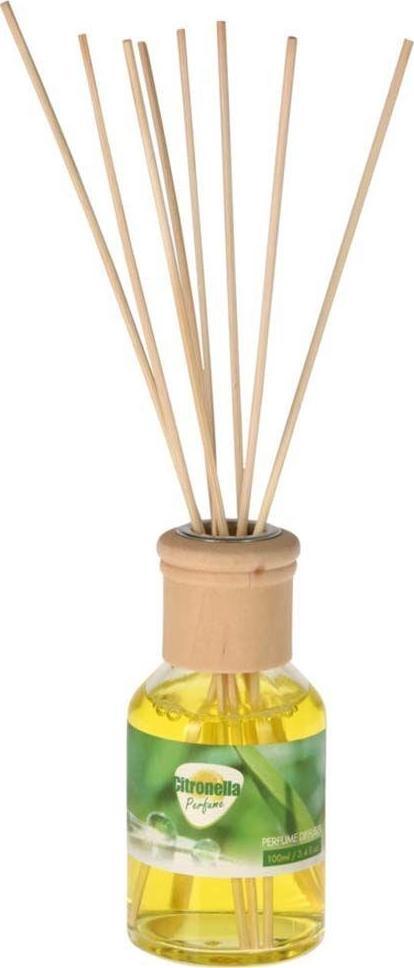 Vilde Odświeżacz powietrza CITRONELLA, z patyczkami, dyfuzor zapachowy, patyczki zapachowe