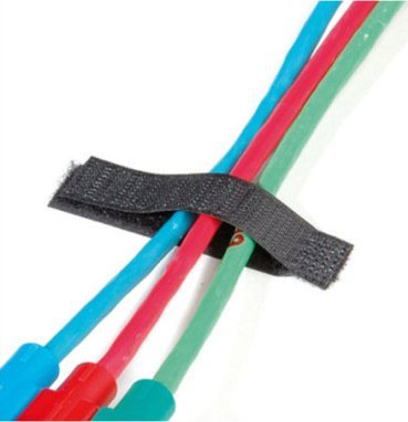 Organizer Velcro Płaska owijka kablowa VELCRO ONE-WRAP czarna, pojedyncza, 16 x 70 mm