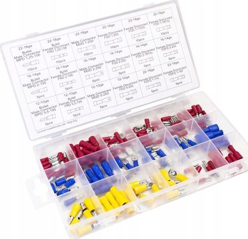 Forsage Zestaw konektorów samochodowych 120 el. Konektory