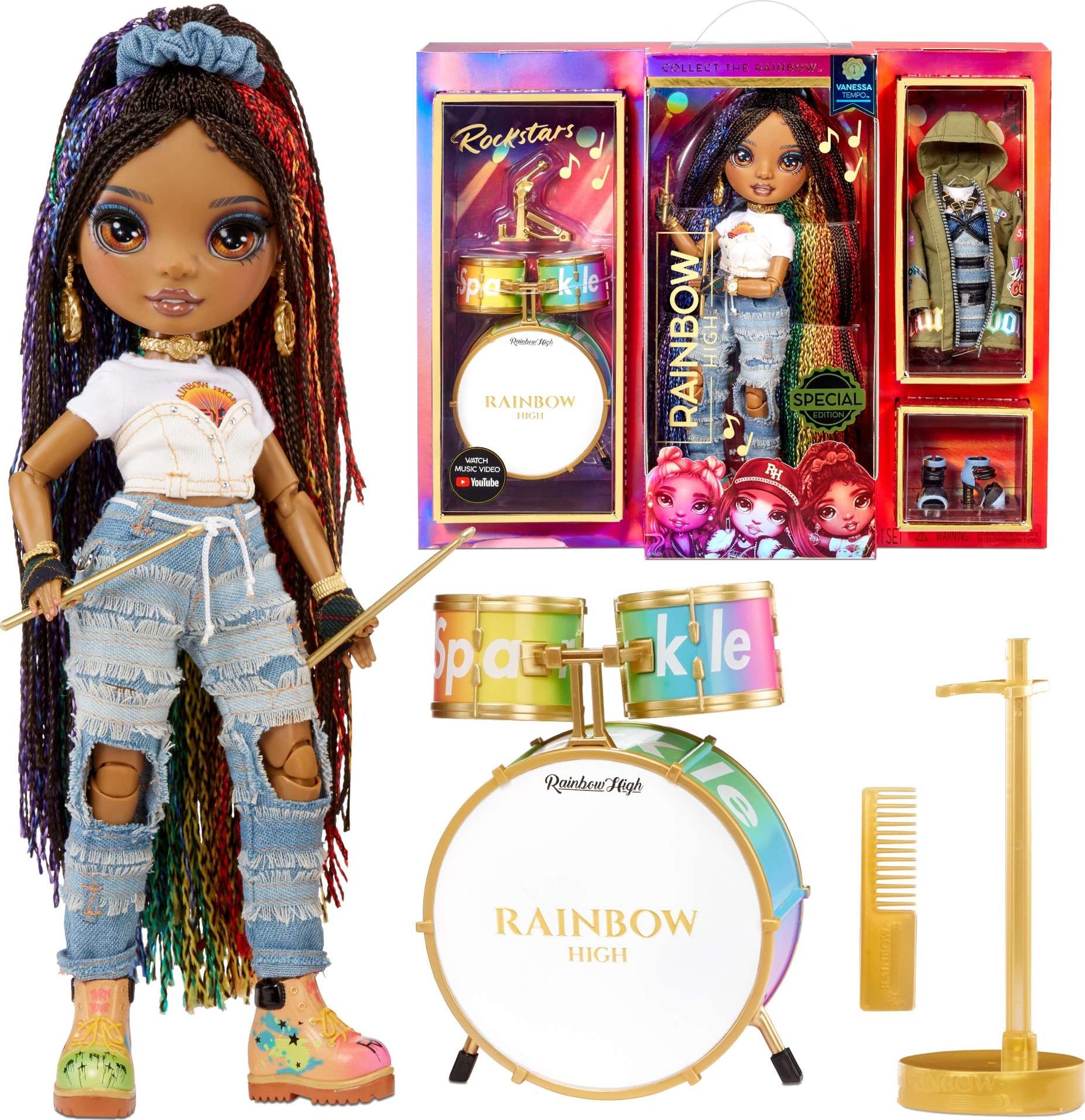 MGA Lalka Rainbow High Rockstar Theme - Vanessa Nova p2 (423324)