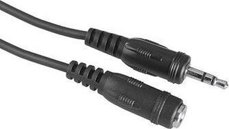 Kabel Hama Jack 3.5mm - Jack 3.5mm 2.5m czarny (304480000)