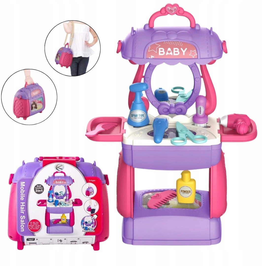 Zestaw w kuferku - fryzjer