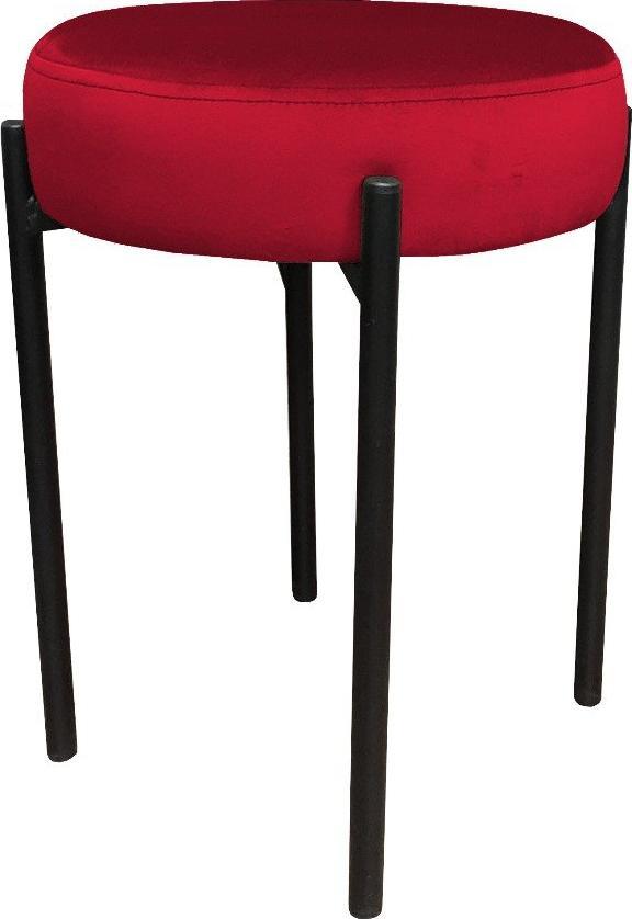 Atos Taboret TORIN MG VELVET bordowy