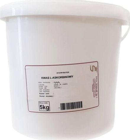 STANLAB Kwas L-askorbinowy Witamina C CZDA 5kg STANLAB