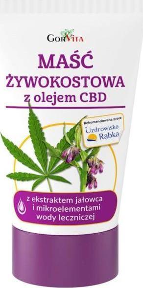 Gorvita Gorvita Maść Żywokostowa z olejem CBD 140 ml