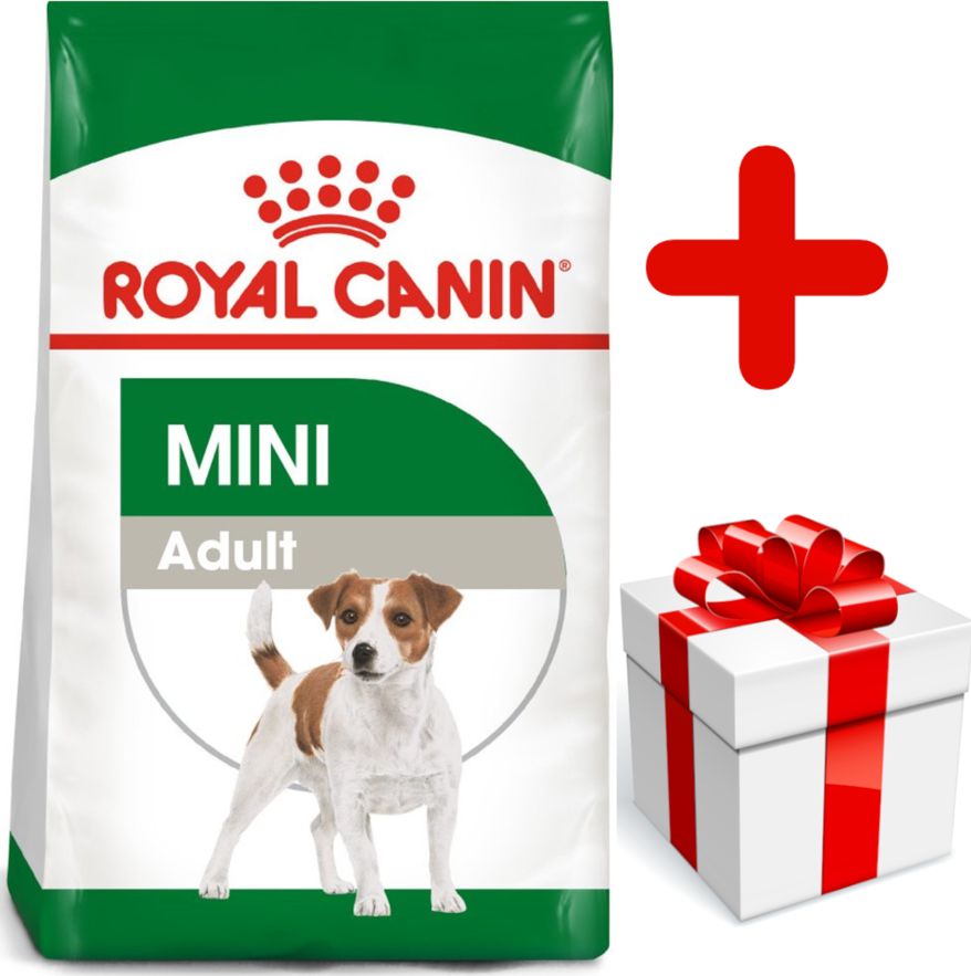Royal Canin ROYAL CANIN Mini Adult 8kg karma sucha dla psów dorosłych, ras małych + niespodzianka dla psa GRATIS!