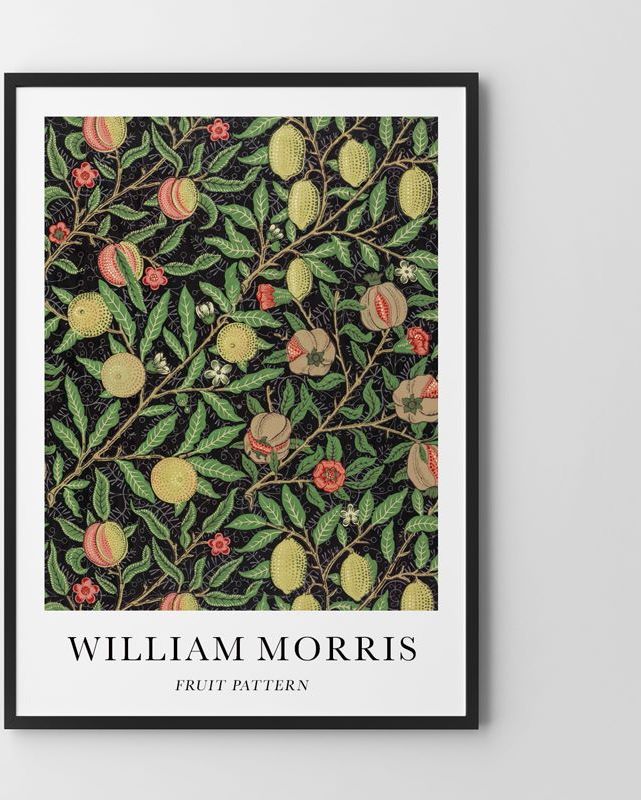 Hog Studio William Morris Fruit Pattern (Płótno 50x70cm)