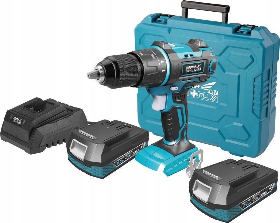 Zestaw elektronarzędzi Dedra Zestaw DED7042 wkrętarka +2XDED7032+DED7038+9szt akc