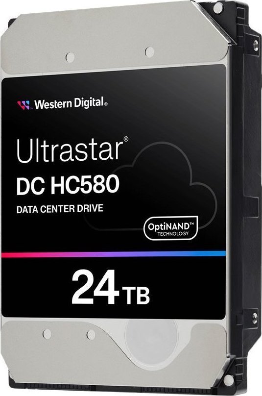 Dysk serwerowy WD Ultrastar DC HC580 24TB 3.5'' SAS-3 (12Gb/s) (0F62802)
