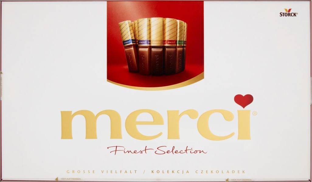 Merci Bombonierka MERCI klasyczna 400g
