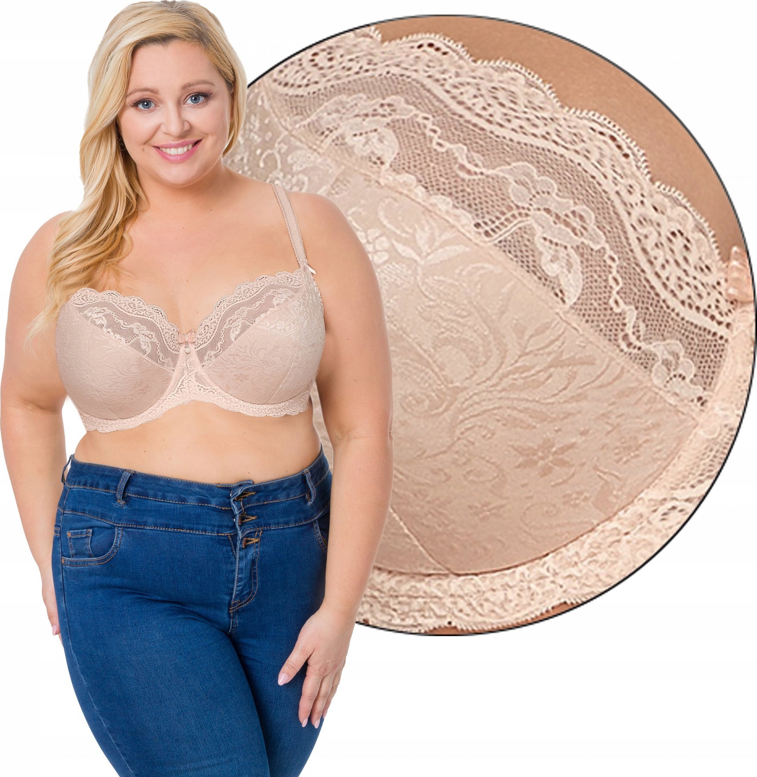 Ava Biustonosz D Ava 925 - Beżowy - 80B