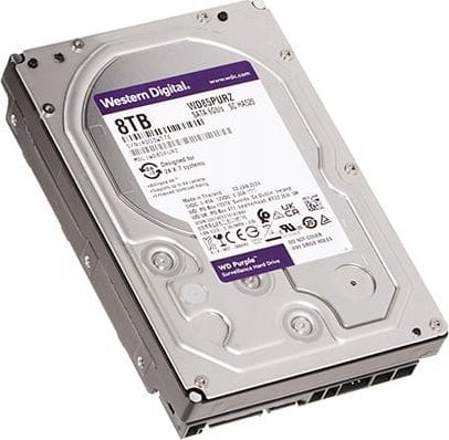 Dysk WD DYSK DO REJESTRATORA HDD-WD85PURZ 8TB 24/7 WESTERN DIGITAL