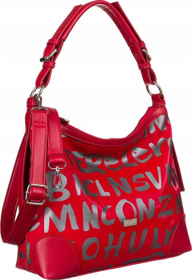 Peterson Duża shopperka damska z nadrukiem Peterson NoSize