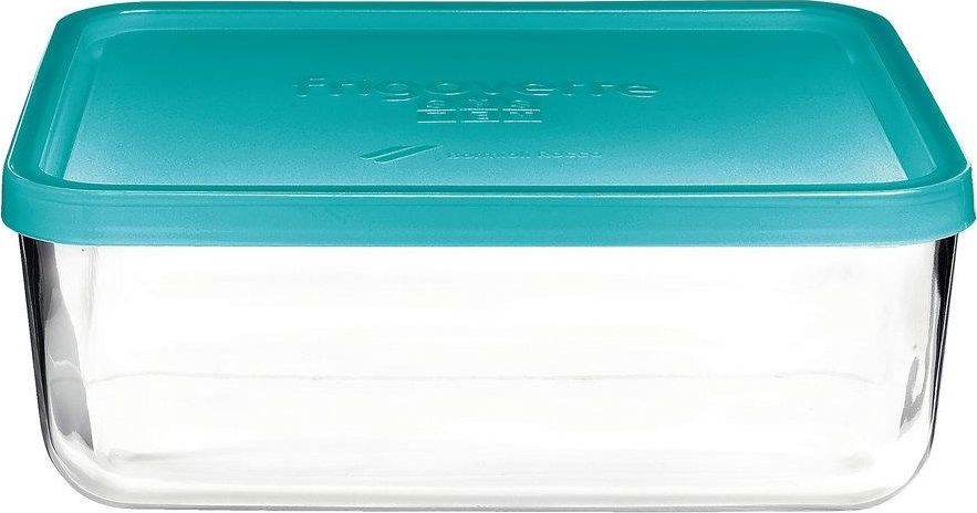 Bormioli Rocco POJEMNIK SZKLNY Z POKRYWĄ FRIGOVERRE PROSTOKĄTNY 26X21 CM 351504