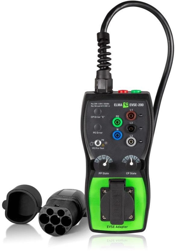 Elma EVSE-200 type 2 adapter