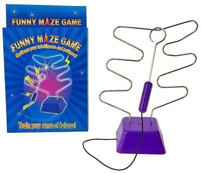 Gra labirynt elektryczny na baterie