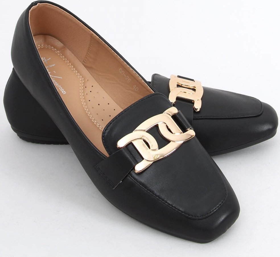 Inello Mokasyny damskie PAOLA BLACK