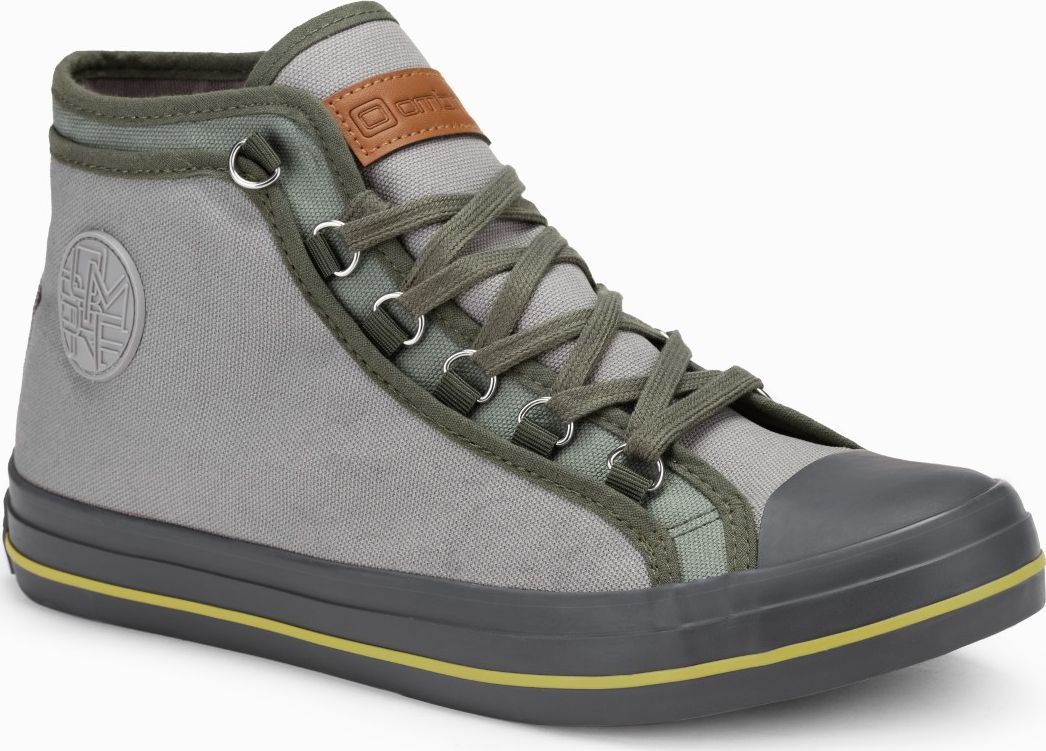 Ombre Buty męskie sneakersy T375 - szare 41