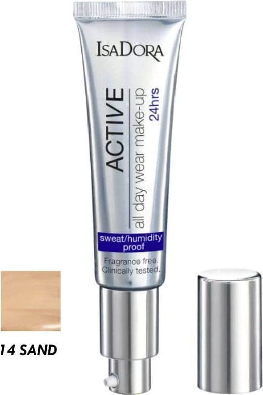 IsaDora IsaDora ACTIVE ALL DAY WEAR MAKE-UP 35ml, Kolor : 14