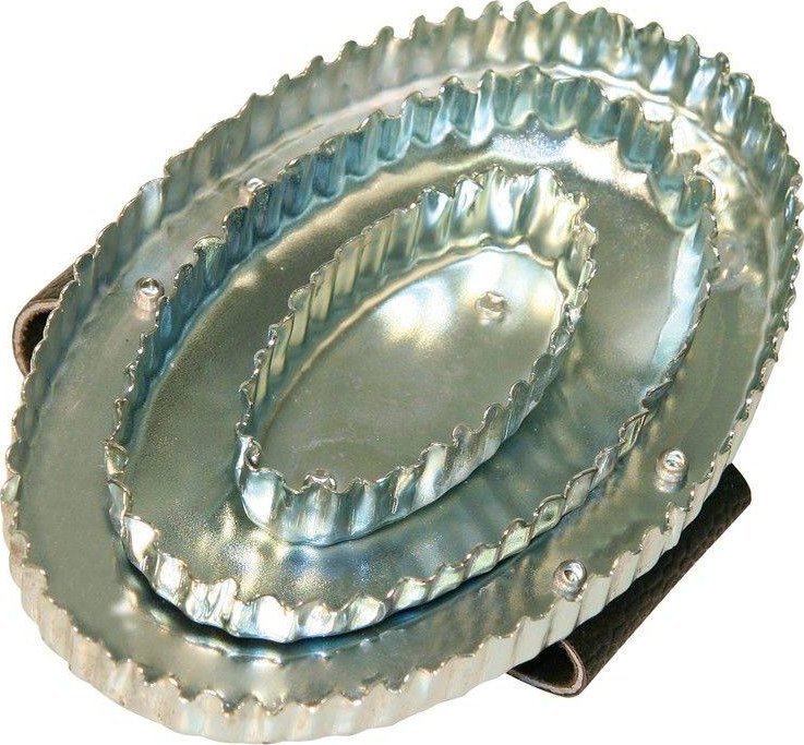 KERBL Kerbl Zgrzebło owalne Adlus, z ząbkami