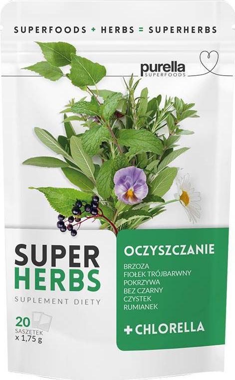 Purella Food Mieszanka ziołowa Oczyszczanie 35 g