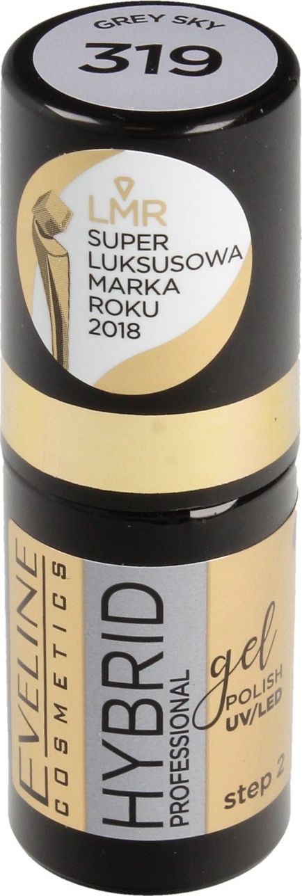 Eveline Eveline Hybrid Professional Lakier hybrydowy nr 319 Grey Sky 5ml