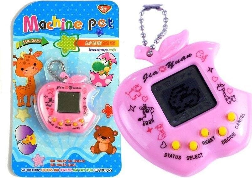 LeanToys Zwierzątko Elektroniczne Tamagotchi Kultowe Różowe LEAN Toys
