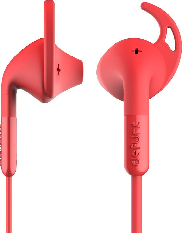 Słuchawki DeFunc Earbud PLUS Sport czerwone