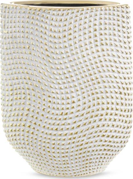 Eurofirany WAZON DEKORACYJNY VERDA (01) 17X8X24 CM BIAŁY