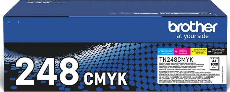 Toner Brother TN-248 Zestaw CMYK Oryginał (S9902395)