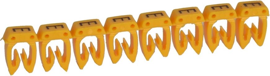 Legrand Oznacznik żółty litera CAB3 0,5-1,5 E 300szt. (038304)