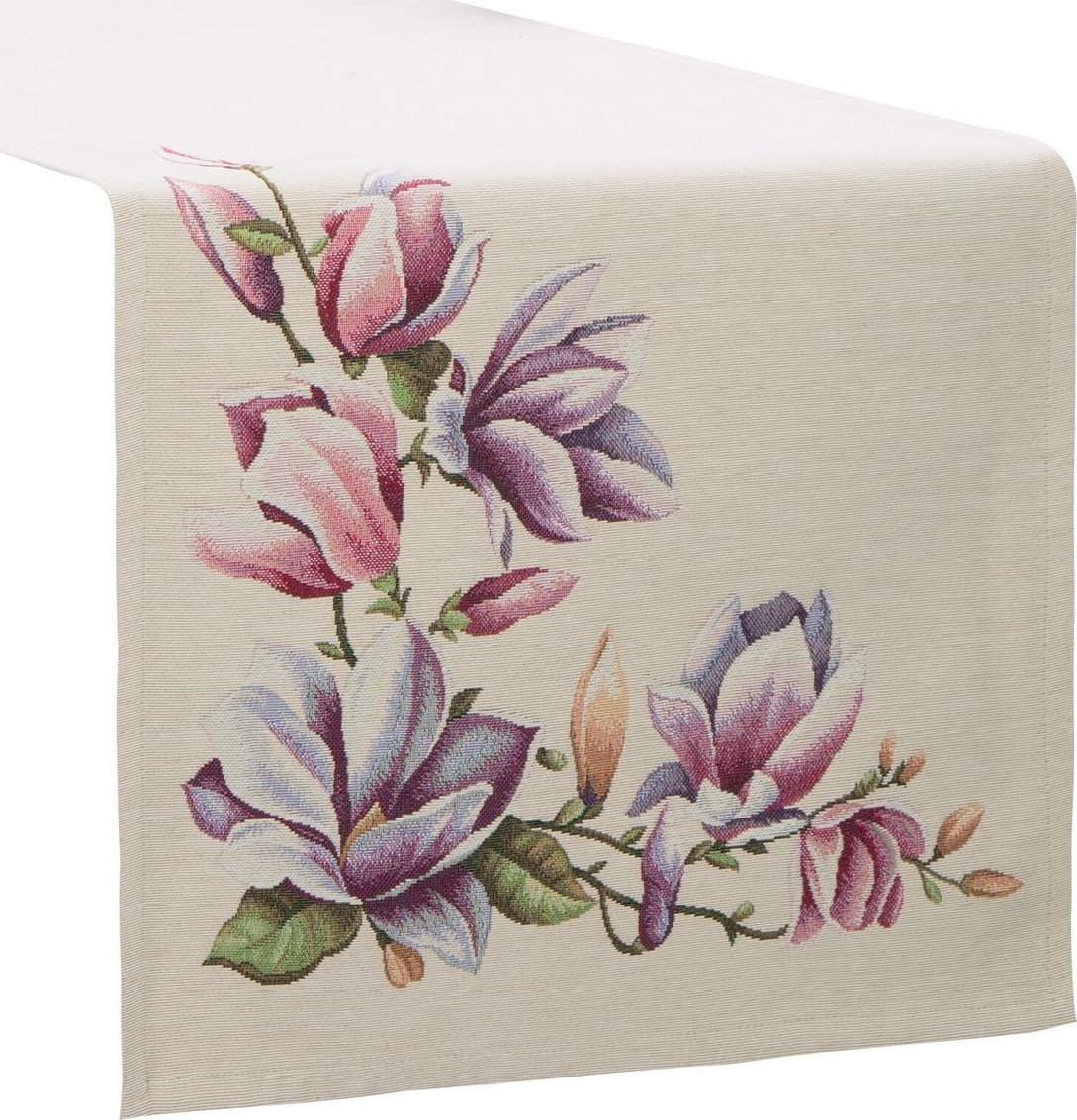 Eurofirany Bieżnik 45 x 140 Dekoracyjny Gobelinowy 1214 Natur