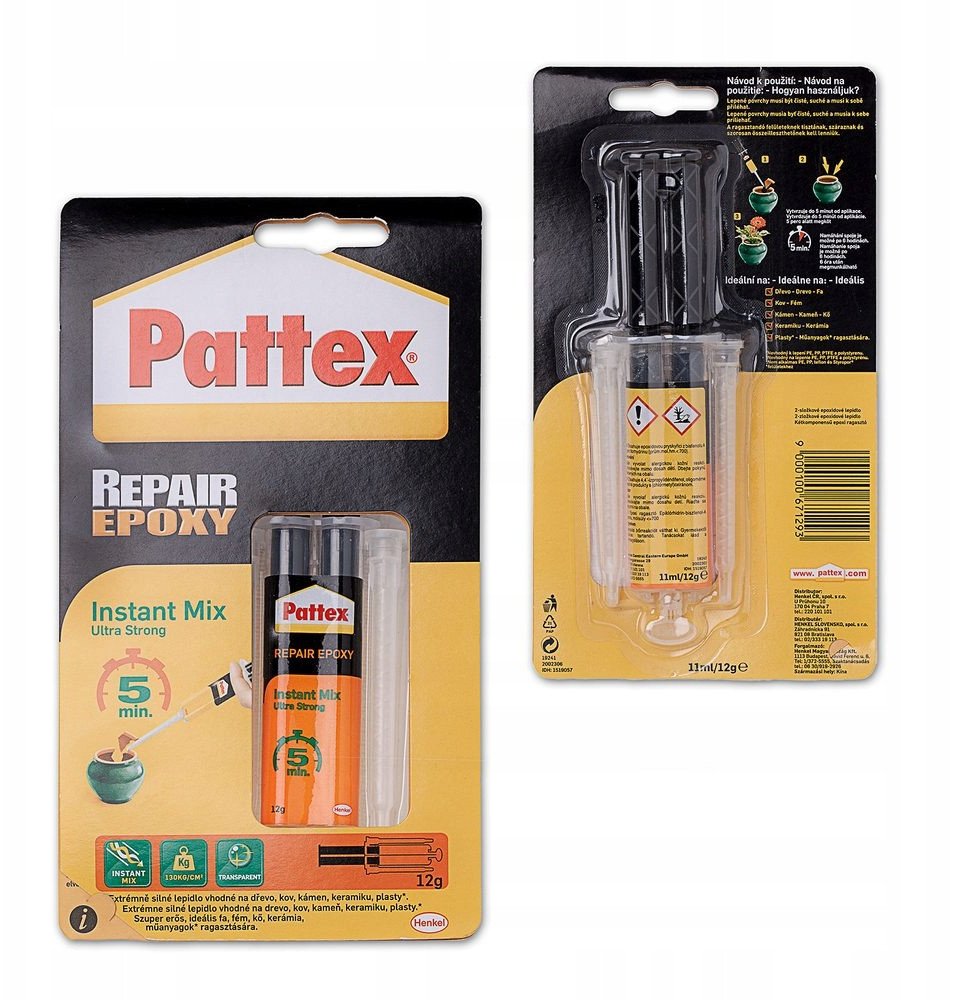 PATTEX R.EPOXY 5MIN.11ML BL CZ/HU/SK