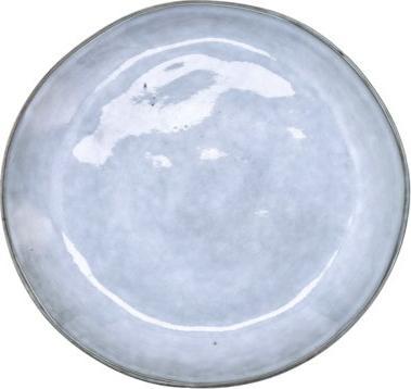 DUKA Talerz obiadowy DUKA LAGUN 28 cm szary niebieski kamionka